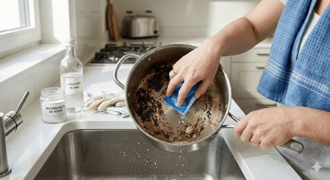 Comment récurer une casserole brûlée ? 4 méthodes écologiques testées et approuvées