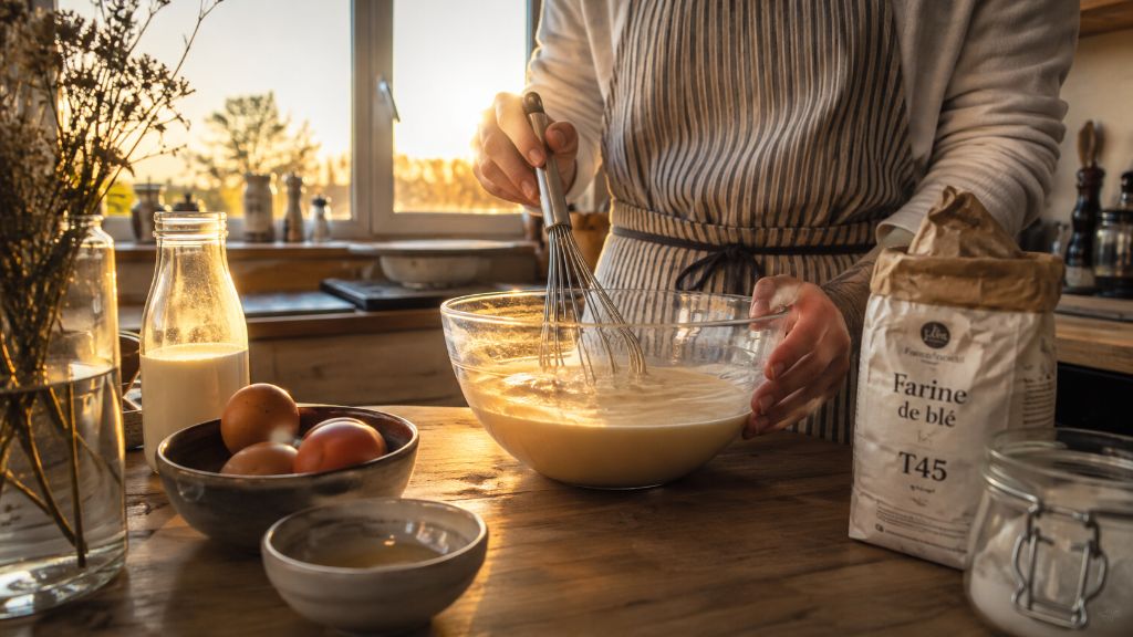 Pourquoi les grumeaux se forment-ils dans votre pâte à crêpes ?